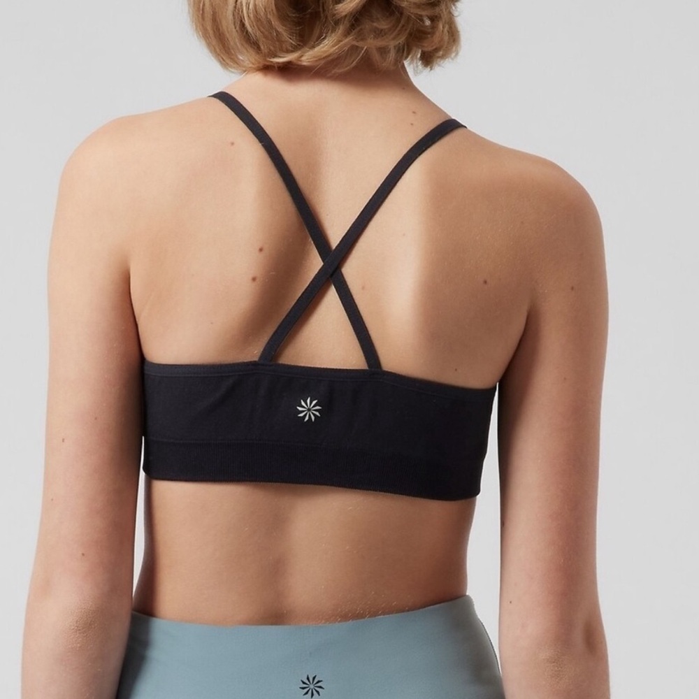 NWT Athleta Girl Bundle of Two Day to Day Seamless White Bras Size L/12. - Picture 3 of 6